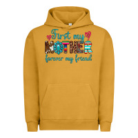 Pigment Peanut Butter first my mother forever my friend Urban Hoodie - Artiststas