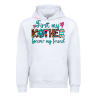 White first my mother forever my friend Urban Hoodie - Artiststas