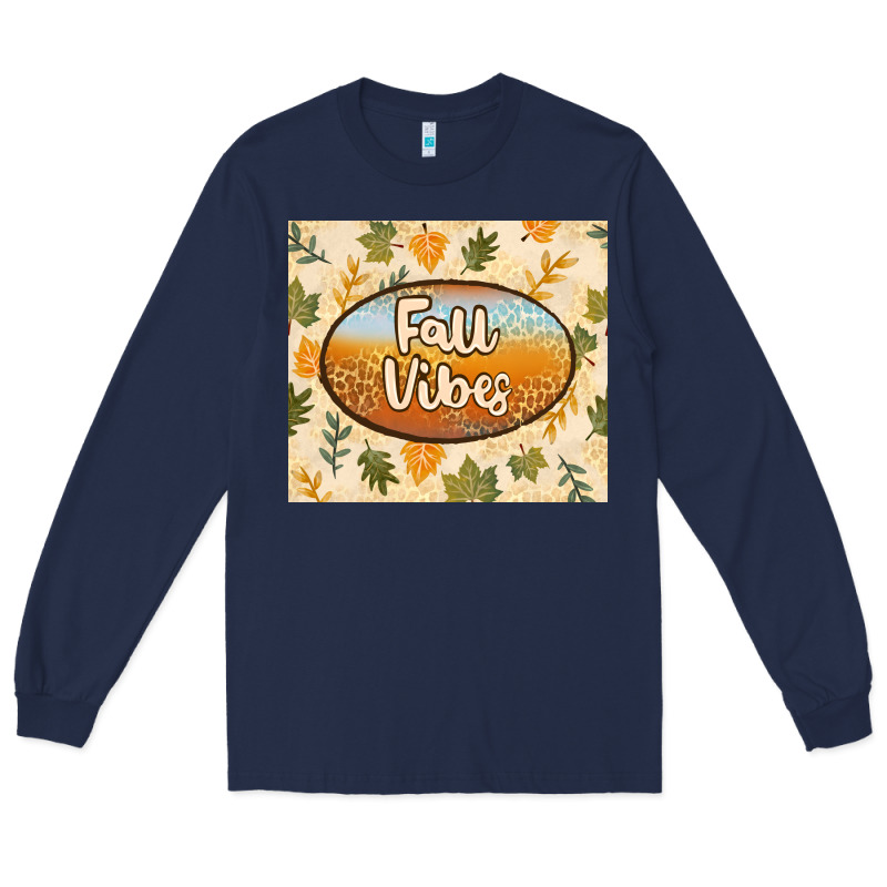 Retro Fall Vibes Long Sleeve Tee by TumblerDesignByShophia | Teevron