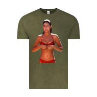 Vintage Olive zunvyntee phoebe cates red bikini ridgemont Vintage Tee - lanVoArt