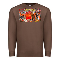 Chestnut basketball mama Premium Sweatshirt - CowhideDigitalArt