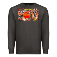 Smoke basketball mama Premium Sweatshirt - CowhideDigitalArt