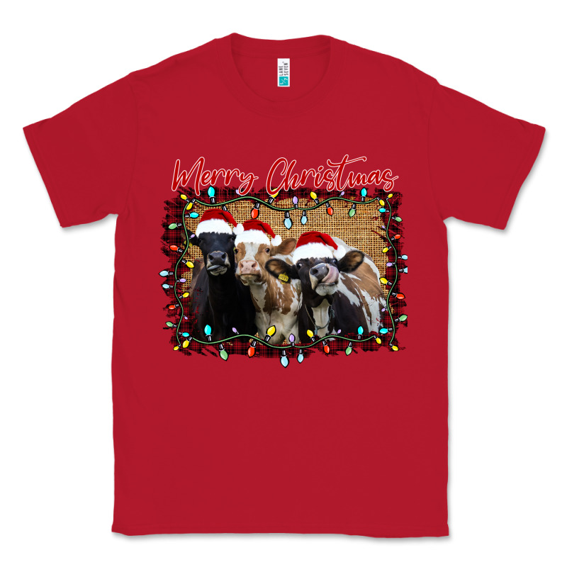 Merry Christmas Cows Classic Tee by Bettercallsaul | Teevron