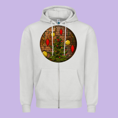 Christmas Zipper Hoodie Designed By Bundleandbundleshop