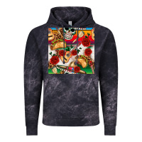 Cloud Black mexican  seamless pattern Vintage Hoodie - texasbilliewilder