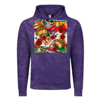 Cloud Purple mexican  seamless pattern Vintage Hoodie - texasbilliewilder