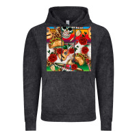 Vintage Black mexican  seamless pattern Vintage Hoodie - texasbilliewilder
