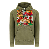 Vintage Olive mexican  seamless pattern Vintage Hoodie - texasbilliewilder