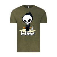 Vintage Olive Blind Skateboards TShirts Gift For Fans Vintage Tee - lanVoArt