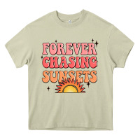 Mossy forever chasing sunsets Heavy Core Tee - JahusDesignShop
