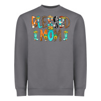 Storm Blessed Mom Heavyweight Sweatshirt - CowCowDesign