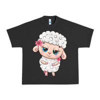 Pigment Black cute sheep Urban Heavy Tee - texasbilliewilder