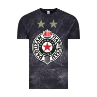 Cloud Black fk partizan Vintage Tee - lanVoArt