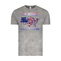 Cloud Rock the divided states of america political humor usa map t shirt Vintage Tee - lanVoArt
