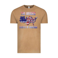 Vintage Camel the divided states of america political humor usa map t shirt Vintage Tee - lanVoArt
