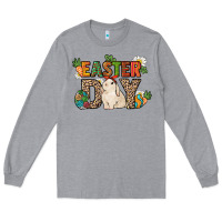 Heather Grey Easter Day Long Sleeve Tee - HowdyJamesFarm