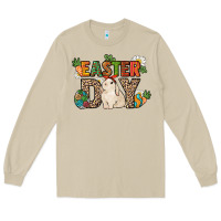 Mushroom Easter Day Long Sleeve Tee - HowdyJamesFarm