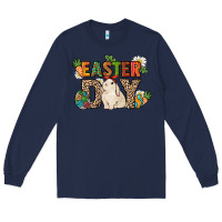 Navy Easter Day Long Sleeve Tee - HowdyJamesFarm