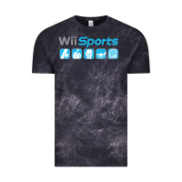 Cloud Black wii sports essential Vintage Tee - lanVoArt