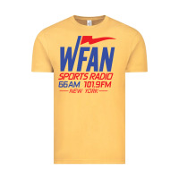 Vintage Mustard wfan sports radio new york Vintage Tee - lanVoArt