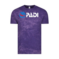 Cloud Purple padi Vintage Tee - lanVoArt