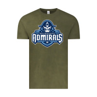 Vintage Olive milwaukee admirals Vintage Tee - lanVoArt