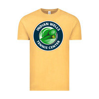 Vintage Mustard indian wells tennis center Vintage Tee - lanVoArt