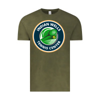 Vintage Olive indian wells tennis center Vintage Tee - lanVoArt