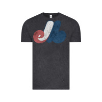 Vintage Black montreal expos Vintage Tee - lanVoArt