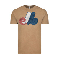 Vintage Coffee montreal expos Vintage Tee - lanVoArt