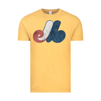 Vintage Mustard montreal expos Vintage Tee - lanVoArt