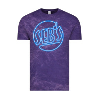 Cloud Purple seb's   la la land Vintage Tee - lanVoArt