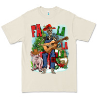 Bone Fa la la la skeleton farm Premium Tee - NancyCooperArtShop