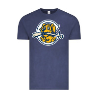 Vintage Denim the charleston riverdogs Vintage Tee - lanVoArt
