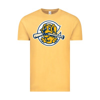 Vintage Mustard the charleston riverdogs Vintage Tee - lanVoArt