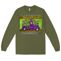 Army Green mardi gras truck Long Sleeve Tee - Jasminsmagicworld