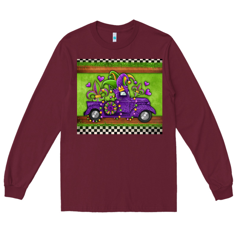 Mardi Gras Truck Long Sleeve Tee by Jasminsmagicworld | Teevron