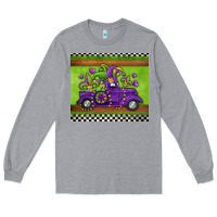 Heather Grey mardi gras truck Long Sleeve Tee - Jasminsmagicworld