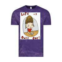 Cloud Purple life is only one Vintage Tee - lanVoArt