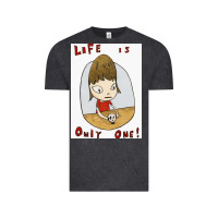 Vintage Black life is only one Vintage Tee - lanVoArt