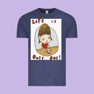 Life Is Only One Vintage Tee Designed By Lanvoart