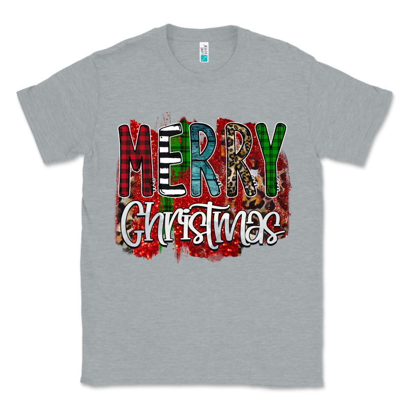 Merry Christmas Buffalo Plaid Leopard Classic Tee by Bettercallsaul | Teevron