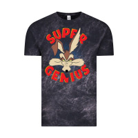 Cloud Black coyote super genius  1 Vintage Tee - lanVoArt