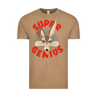 Vintage Coffee coyote super genius  1 Vintage Tee - lanVoArt