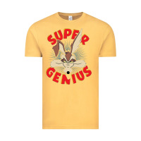 Vintage Mustard coyote super genius  1 Vintage Tee - lanVoArt