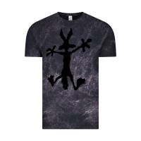 Cloud Black coyote's hole 2 Vintage Tee - lanVoArt