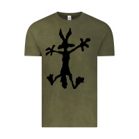 Vintage Olive coyote's hole 2 Vintage Tee - lanVoArt