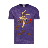 Cloud Purple danger coyote's hole Vintage Tee - lanVoArt