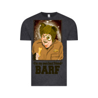 Vintage Black spaceballs   barf Vintage Tee - lanVoArt