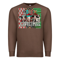 Chestnut mooey Christmas Premium Sweatshirt - CowhideDigitalArt